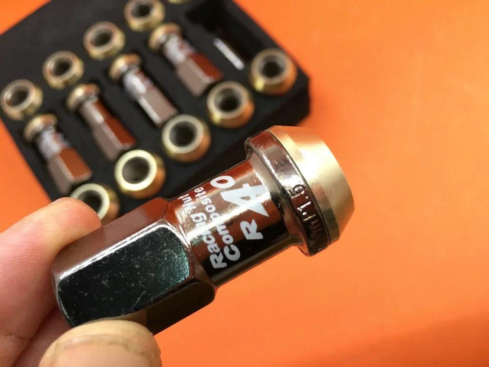 PROJECT KICS KYO EI COMPO/SITE R/40 удлиненных гаек с замками 12x1 5 титановый черный|nut nut|lug nuts 12x1.5nut