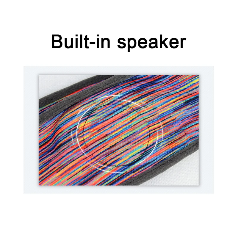 Беспроводная Bluetooth-Кепка наушники головной убор для сна мягкая Спортивная