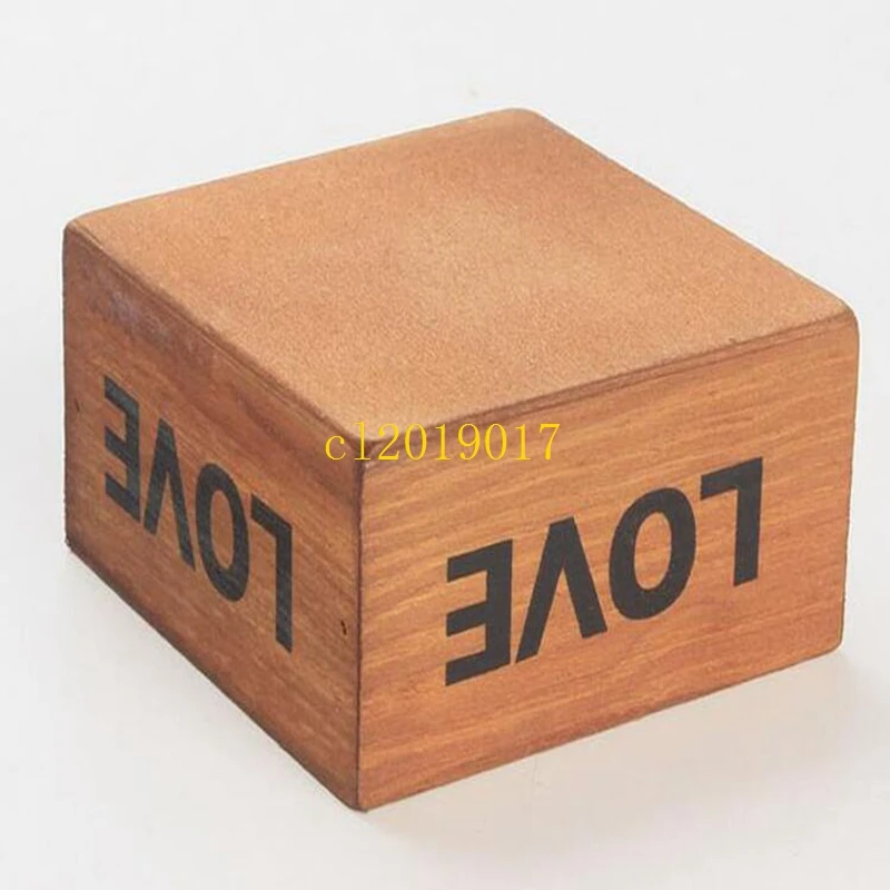 100 шт. деревенский Натуральный Деревянный сердечный буквенный суккулент