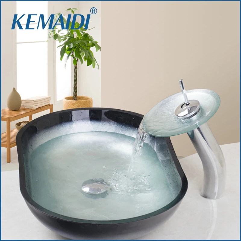 KEMAIDI Новый Водопад красивая овальная ручная краска красочная раковина из