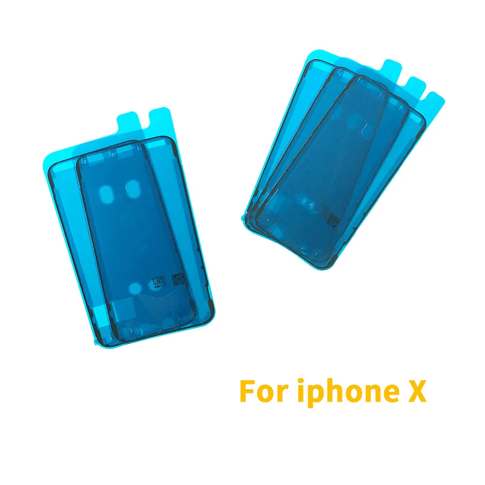 5/10 шт./лот водонепроницаемая клейкая наклейка для iPhone 6S 7 8 Plus X LCD рамка Клейкая