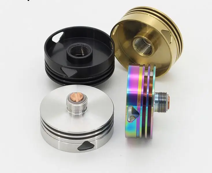 leiqidudu stainless 510 thread heat sink for e cig cigarette atomizer RDA Rta RBA with 3 holes sinks|510 sink|heat 510510 |