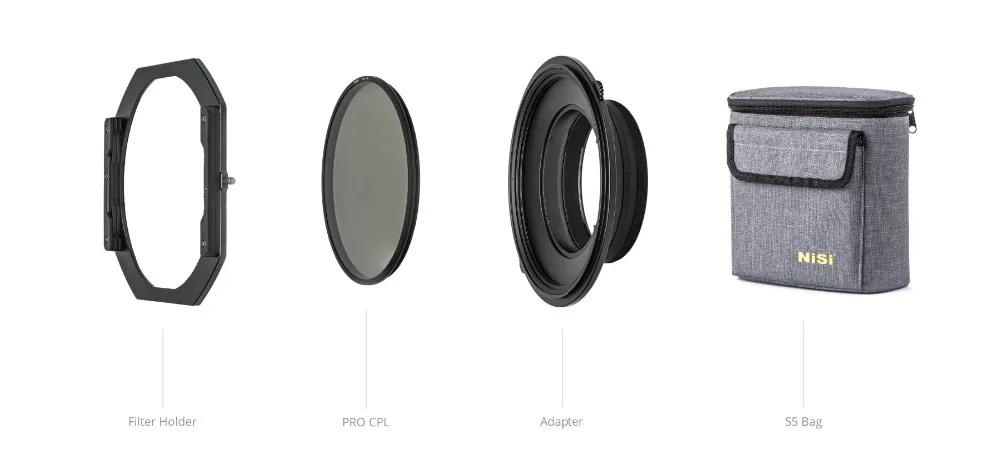 NiSi S5 комплект 150 мм держатель фильтра с CPL для объектива Sigma 14 мм F1.8 AF Macro DG