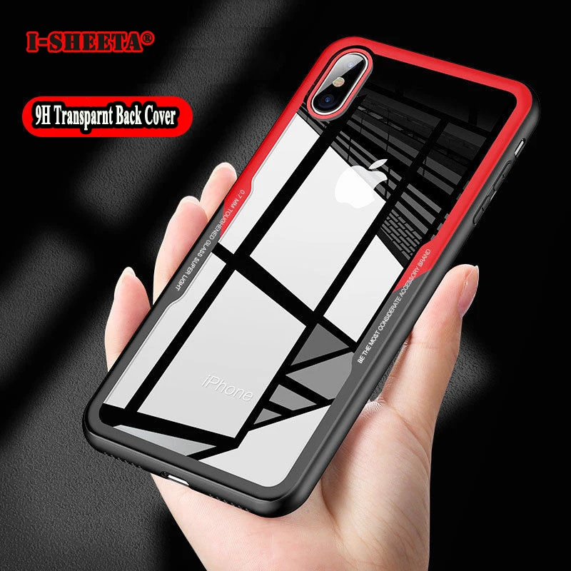 Shockproof Phone Case For iPhone 7 8 Cases 0.7MM Clear Transparent Cover X XS Max XR 6 6s Plus Funda Accessories |