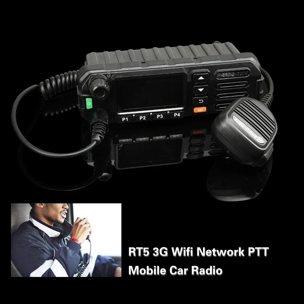 Радио-тон RT5 3g WiFi сеть PTT мобильный C-ar R-adio Android Teamspeak Inrico TM-8 | Электроника