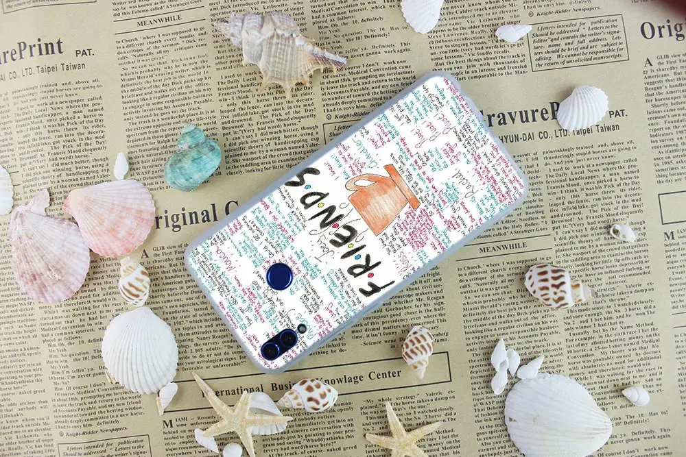 Силиконовый чехол для телефона, сериал "Лучшие друзья" для huawei Honor 10i 9i Lite 8a 8x max 8c 7x 7a pro 6x V20 Paly Soft