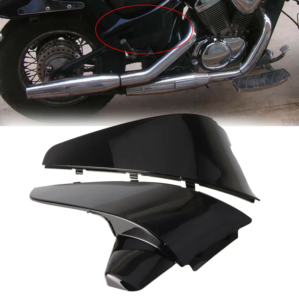 For Honda Shadow VT 600 VLX 600 STEED 400 1988-1998 1990 1991 1992 1993 1994 1995 1996 1997 Motorcycle Battery Side Cover