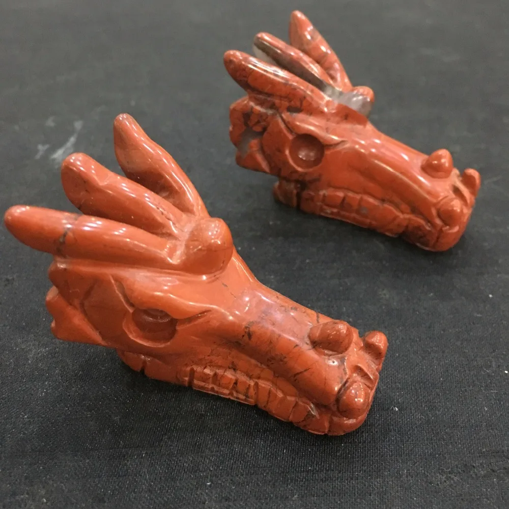 

1pcs High quality beautiful natural dragon blood quartz crystal carving faucet