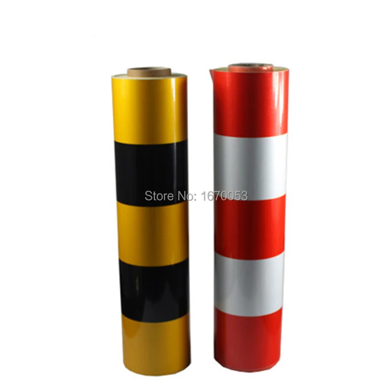 Reflective Adhesive Tape Road Traffic Reflection Warning Tap 60cmX 100cm Film Stickers Safety Conspicuity | Инструменты