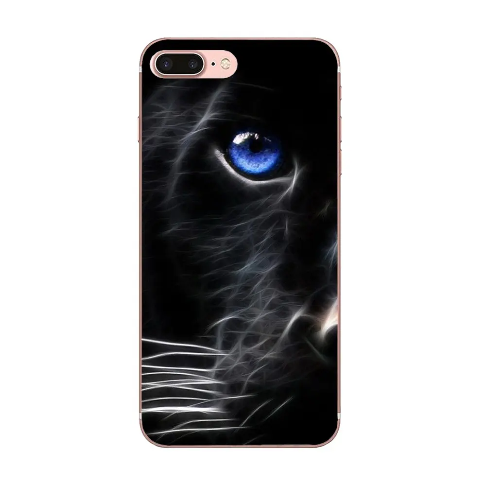 Мягкий чехол для телефона Sony Xperia Z Z1 Z2 Z3 Z4 Z5 compact Mini M2 M4 M5 T3 E3 E5 XA XA1 XZ Premium Black Cat Eyes |