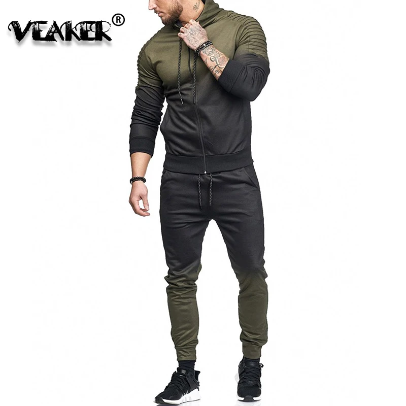 Новинка осени 2018 мужские комплекты толстовка свитшот спортивные штаны джоггеры