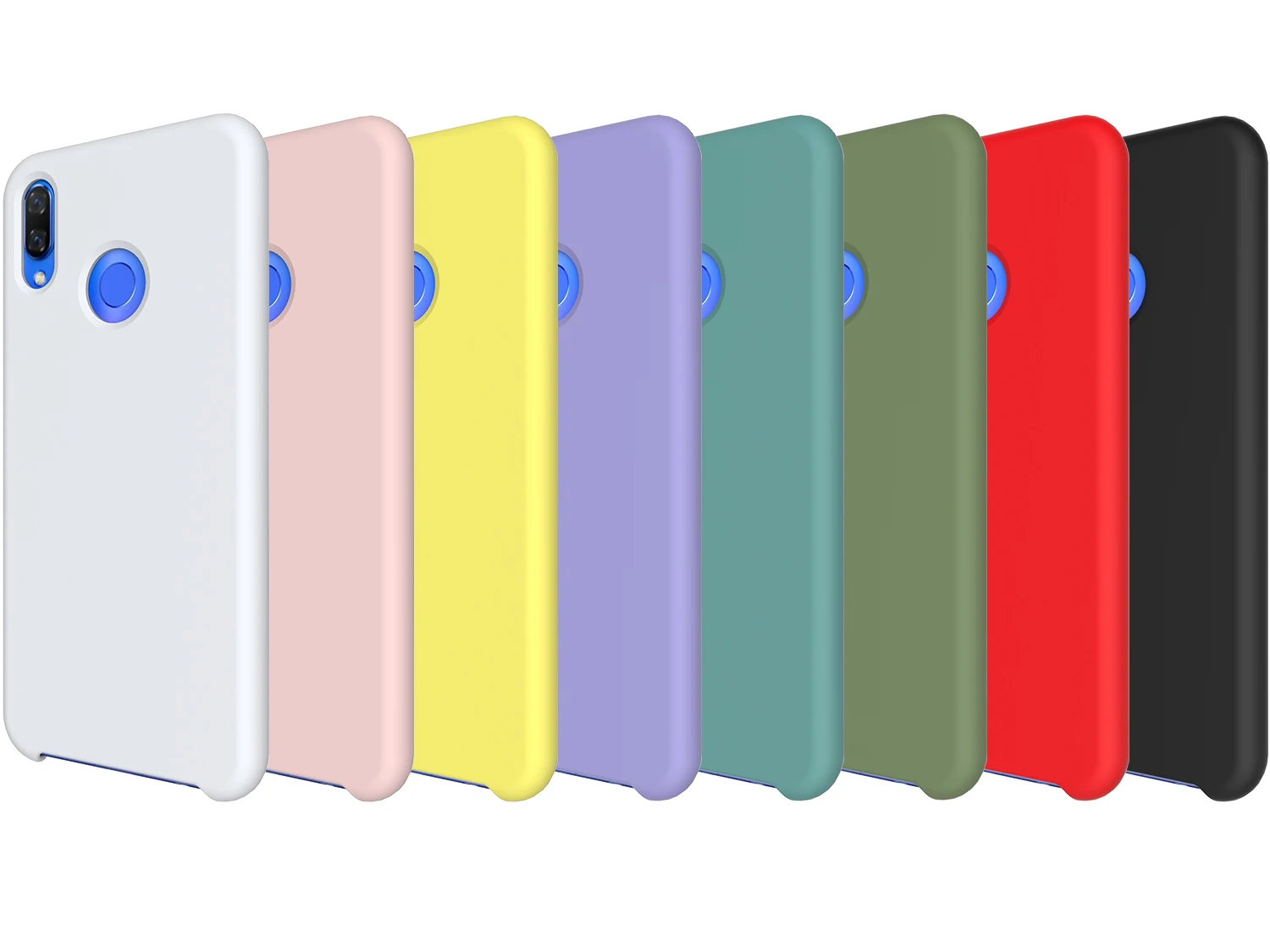 Huawei Nova 3i чехол huawei P Smart Plus чехол P SMART Honor 10 Lite V20 8X 8c Мягкий Жидкий Силиконовый противоударный чехол для телефона
