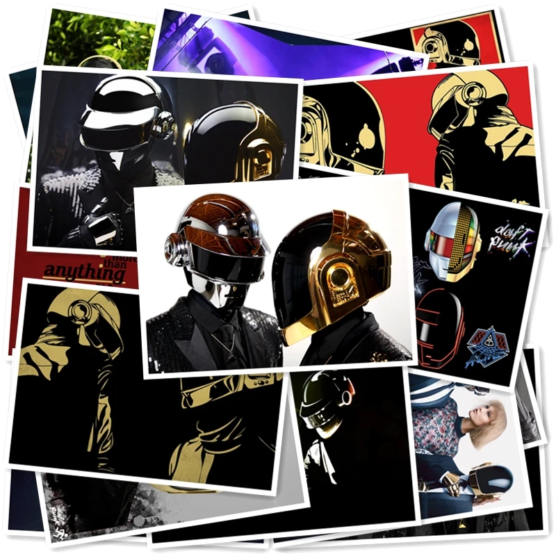 B1-6# Daft панк Классическая серия стикер 20/шт ПВХ наклейка для ноутбука коллекция подарок домашний декор холодильник Стайлинг смешанные наклейки s