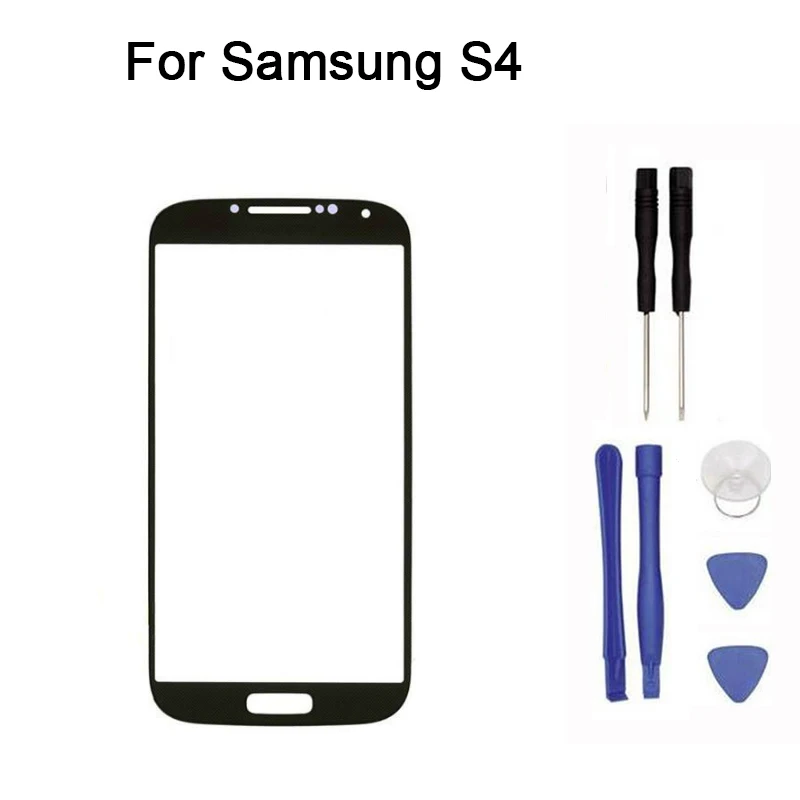 Для Samsung Galaxy S4 I9500 переднее стекло сенсорный экран сенсорная панель замена
