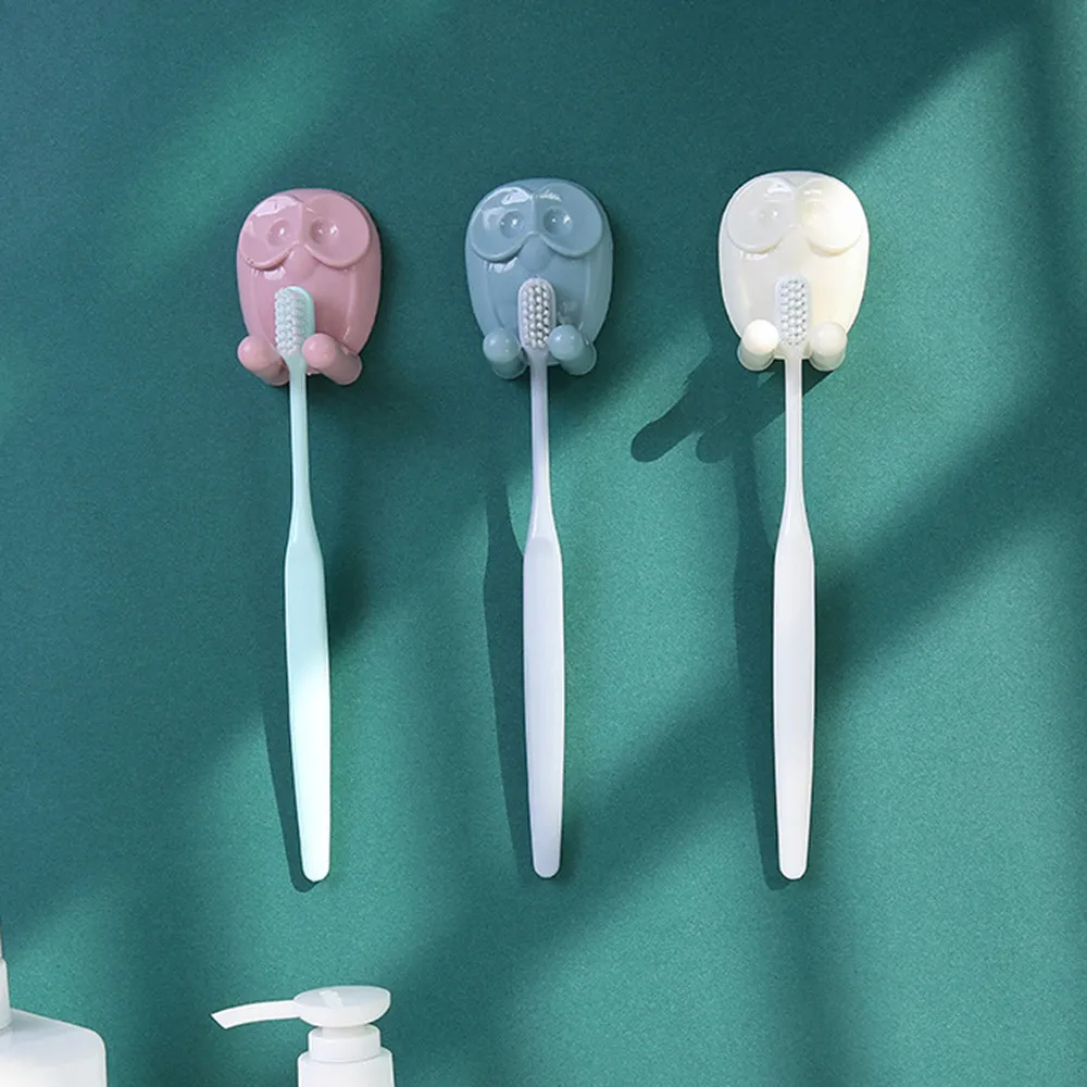 Многофункциональный крючок PP + вискозный липкий Сова Крючок кухонная наклейка