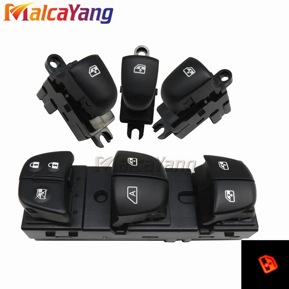 С автоматическим стеклоподъемным переключателем для Nissan Qashqai/Altima/Sylphy/Tiida/X-Trail