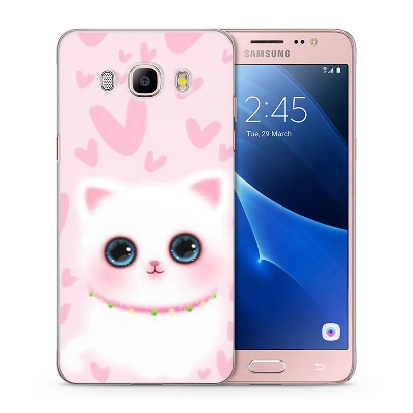 TPU чехол для Samsung Galaxy S7 edge S9 Plus A3 A5 2016 2017 prime J1 J2 J3 J5 J7 цветной мягкий кошек Fundas C196 |