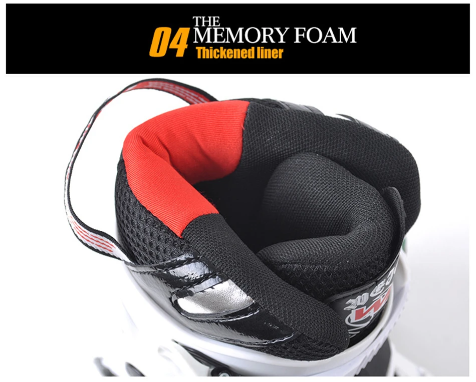 Встроенный Скорость коньки Patine роликовые коньки для обуви FSK слалом Powersliding Quad Коньки Спортивная обувь с роликами хорошего как Seba IA57