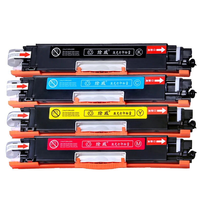 HWDID 1 комплект CE310 CE310A -313A 126A/a 126 совместимый тонер-картридж для HP LaserJet Pro CP1025 M275 MFP