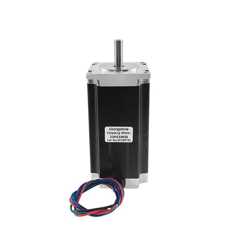 Скидка 1 шт. шаговый двигатель 23HS10028 Nema23 4 lead 57 Motor NEMA23 3.5A CE ROSH ISO CNC для 3D принтера