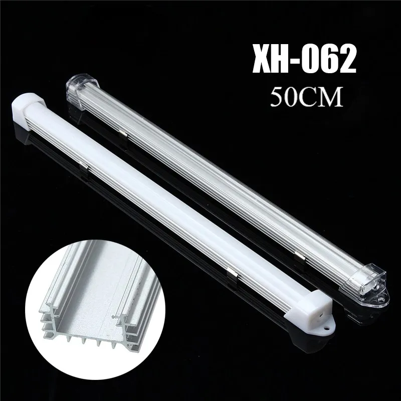 

30cm/50cm XH-062 Aluminum Channel Holder Case Shell Cover End Caps LED Bar Light for Rigid LED Strip Light
