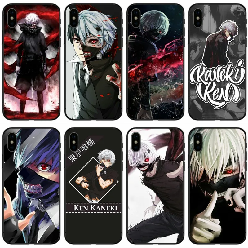 Чехол для телефона с японским Аниме Tokyo Ghoul Japan мягкий силиконовый черный чехол