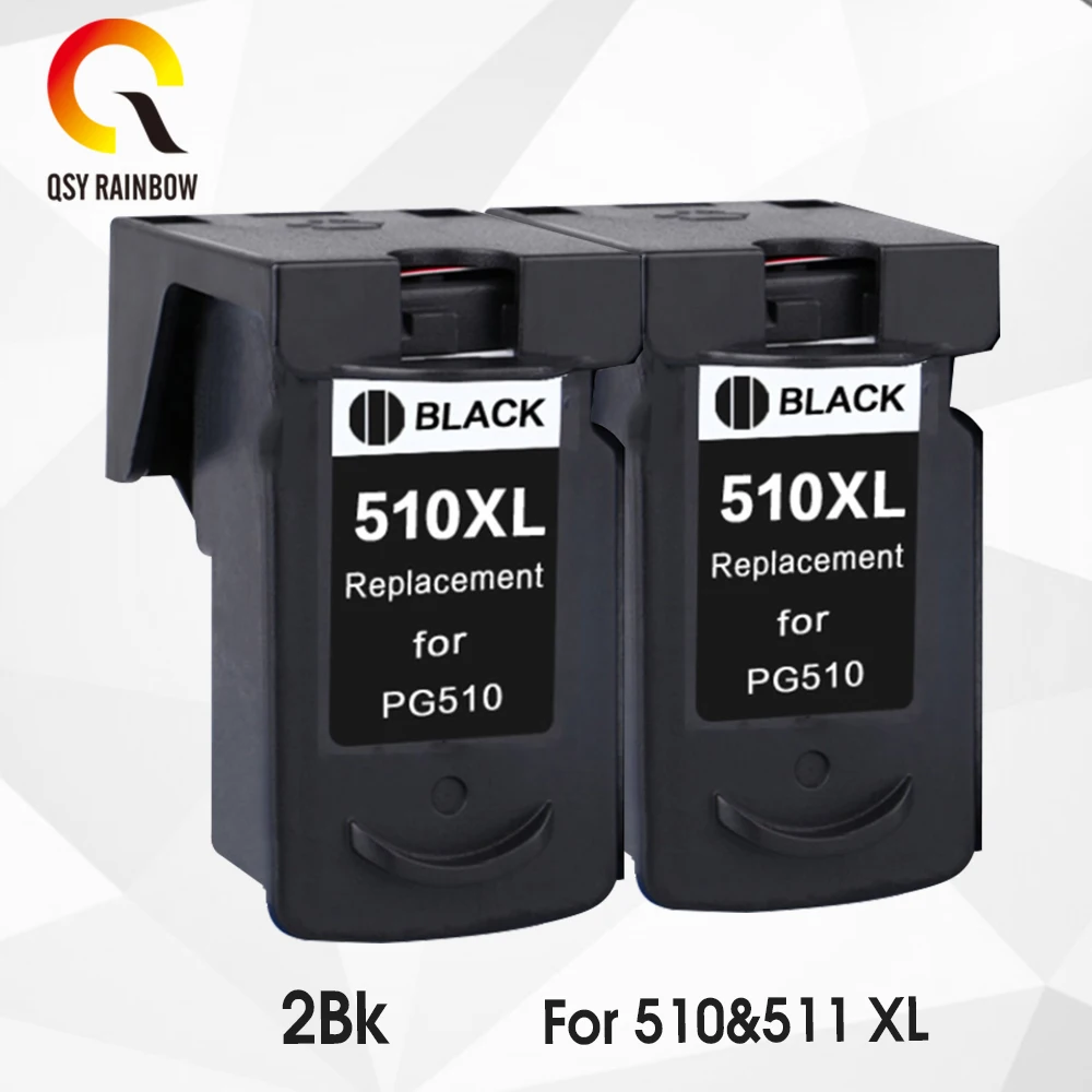 QSYRAINBOW совместимый 510XL картридж для Canon PG510 PG 510 Pixma MP240 MP250 MP260 MP270 MP280|Чернильные