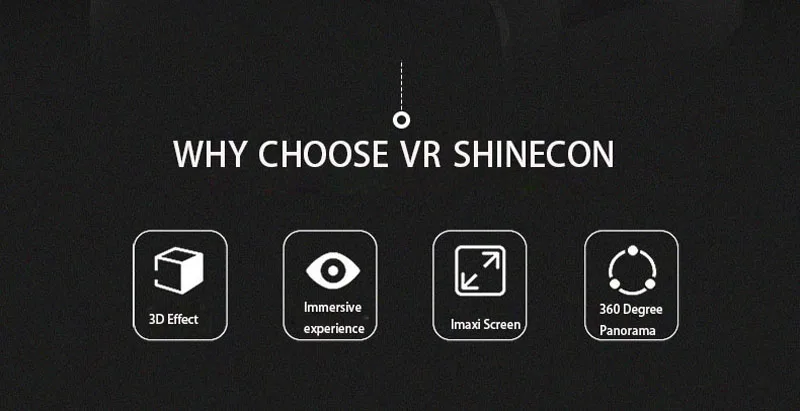 VR shinecon 6,0 гарнитура Версия виртуальной реальности очки 3D очки гарнитура для шлема смартфон полная посылка+ контроллер