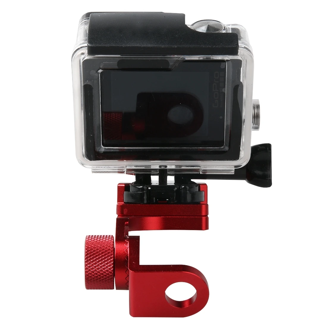 Для Gopro аксессуары Зеркало заднего вида велосипед мотоциклов монтажный зажим для Gopro Hero 4 3+ 3 2 SJCAM Xiaomi yi Спорт камера