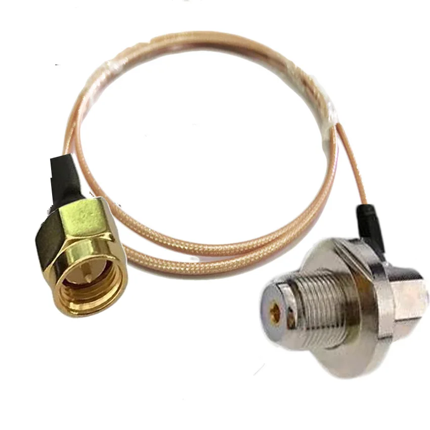 RG316 кабель SMA штекер для UHF SO239 женский правый угол автомобиля мобильного радио
