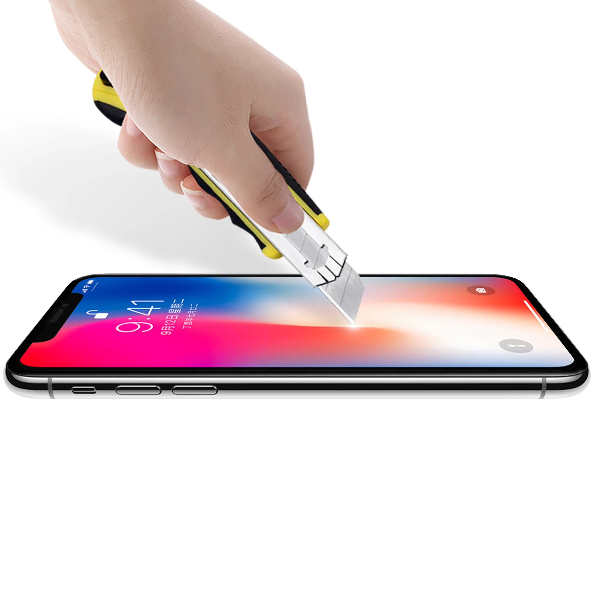 Закаленное стекло Nillkin 3D CP с полным покрытием для iPhone 11 Pro Max XR XS X | Мобильные