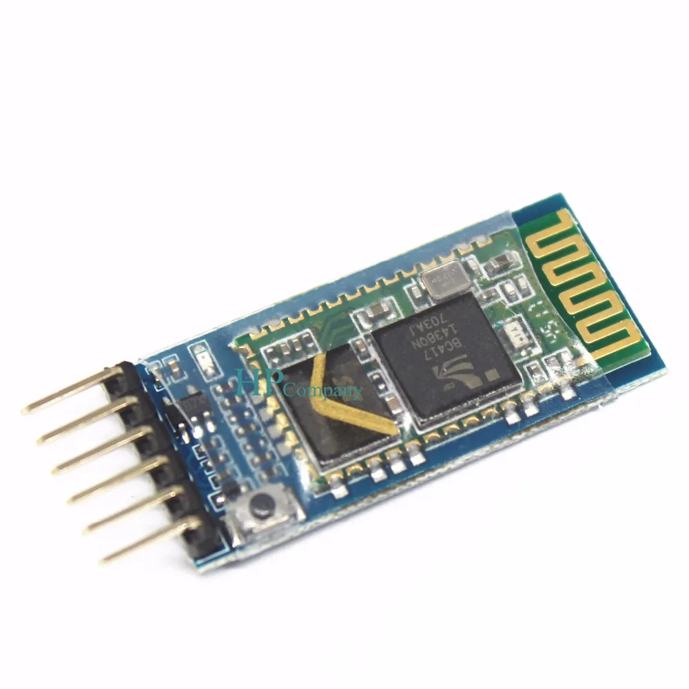 1 шт. HC05 HC 05 master slave 6pin мастер машина встроенным Bluetooth серийный сквозной модуль
