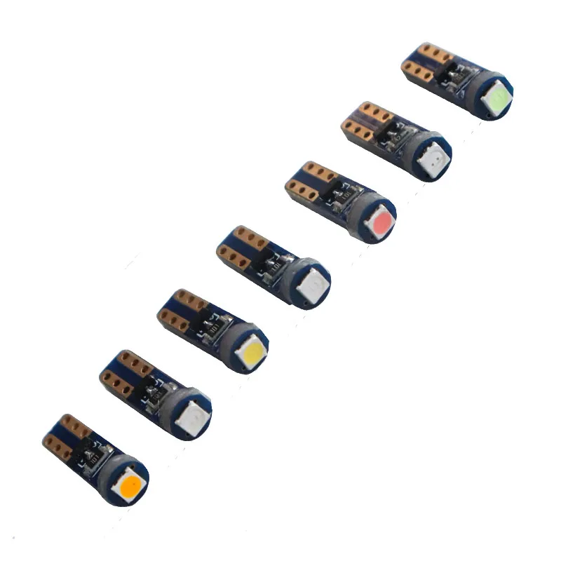 10 шт. T5 W3W 3030 1 SMD Светодиодная неполярная 37 73 74 инструмент: клин Панель Спидометр