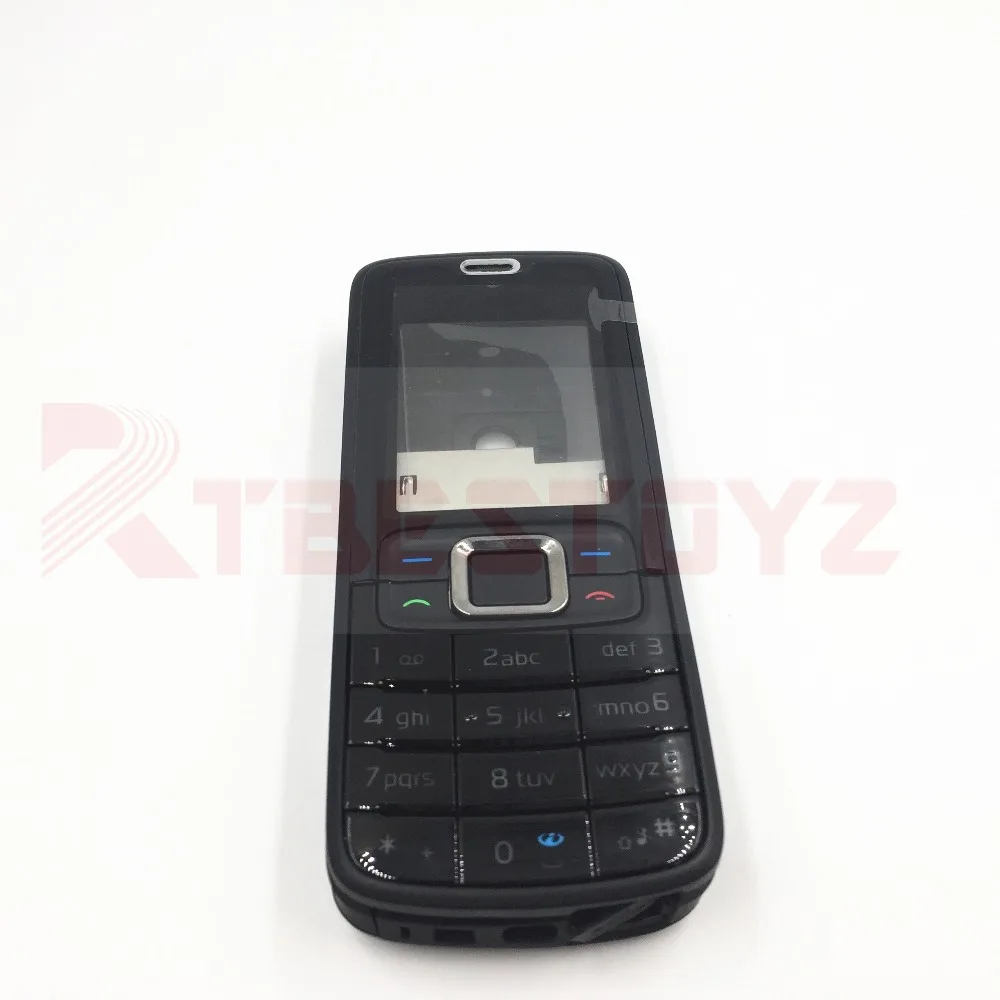 Для Nokia 3110 3110C Корпус Лицевая панель рамка чехол+ задняя крышка/крышка батарейного отсека+ клавиатура+ логотип