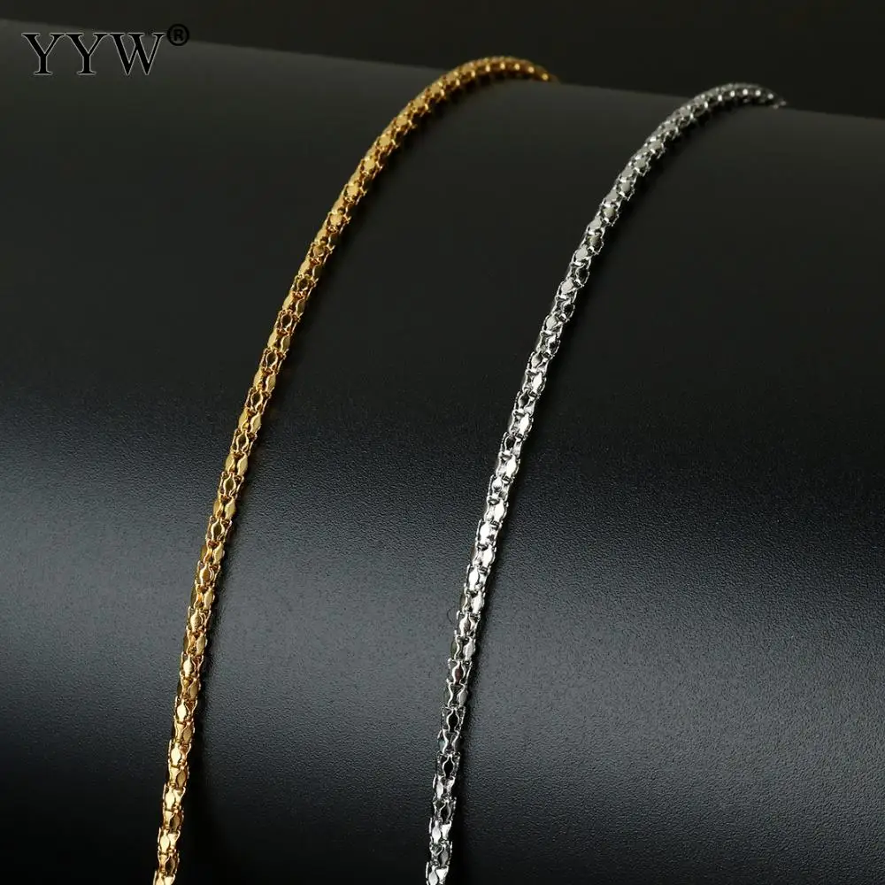 

DIY материалы 10 м/лот из нержавеющей стали фонарь цепь с пластиковой катушки ювелирные изделия ручной работы аксессуары золотой оригинальный цвет