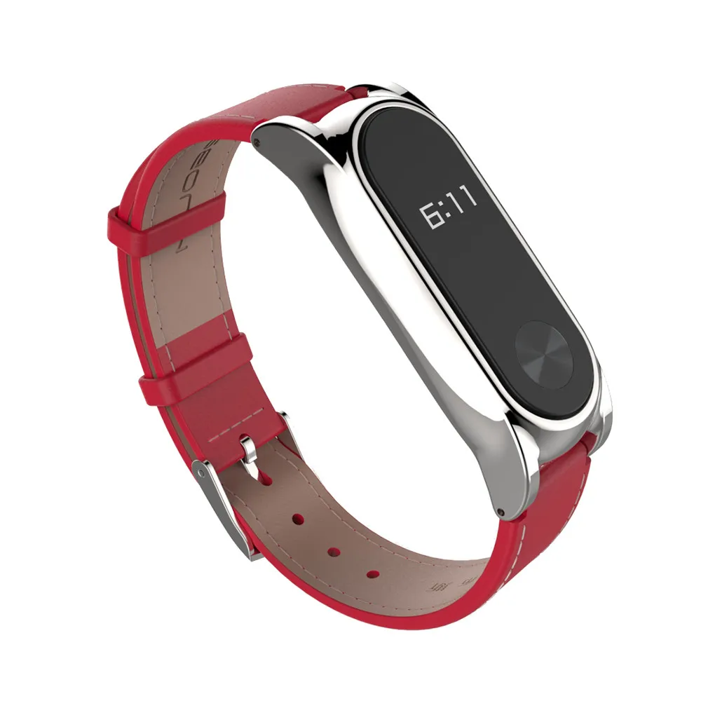 New 2017 Replacement Fashion Leather Smart Watch Quick Release Kit Band Xiomi Strap For Xiaomi Mi 2 SE13b | Электроника
