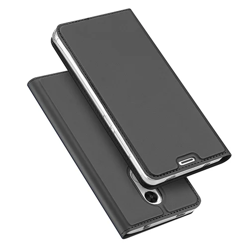 Xiaomi Redmi Note 4X чехол Флип кожаный чехол для Xiaomi Redmi Note 4X бумажник книжка телефон случай на xiomi Redmi Note 4x 3 ГБ 32 ГБ 5.5 - Цвет: Gray