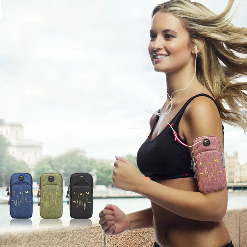 

Lightweight Breathable Soft Armband 4.0 to 6.2 inch Mobile Phone Sport Running Armband Case Arm Band Phone Pouch Bag Waterproof