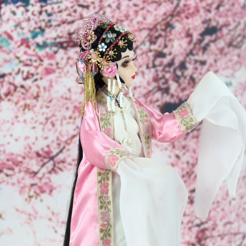 31 см DU SHINIANG шарнирная кукла ручной работы китайский древний костюм Bjd куклы опера
