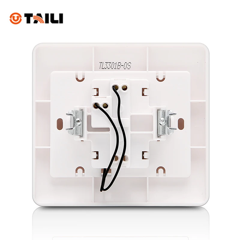 Однопозиционный настенный выключатель TAILI стандарта ЕС световой выключатель|1