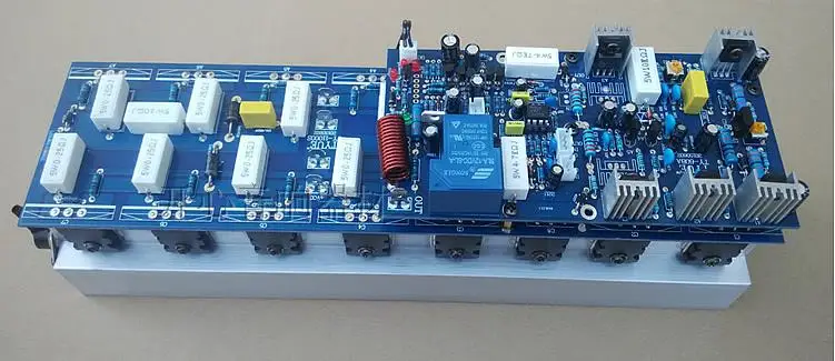Плата аудио усилителя высокой мощности HIFI Mono 800 Вт 8 шт. чип Sanken C5200 aeas +