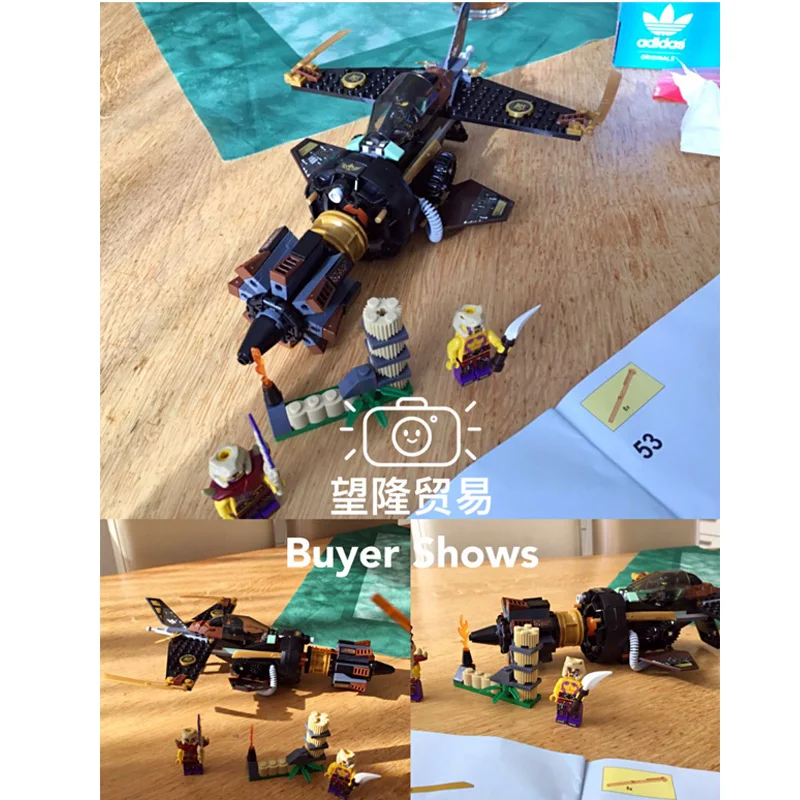 Bela BL10322 Совместимость Legoe Ninjagoe грохочущий фехтовальщик строительные блоки