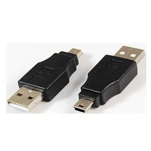 20pcs/lot Nickel plated USB 2.0 A male to mini 5pin adapter free shipping | Обустройство дома