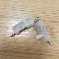 2pcs white l26mm x w16mm x h8mm canopy hatch lock latch for airplane