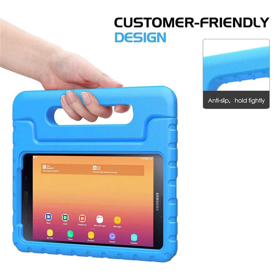 Детский противоударный чехол для samsung Galaxy Tab A 10,1 SM-T510 T515, защитный чехол из пены EVA с ручкой и подставкой