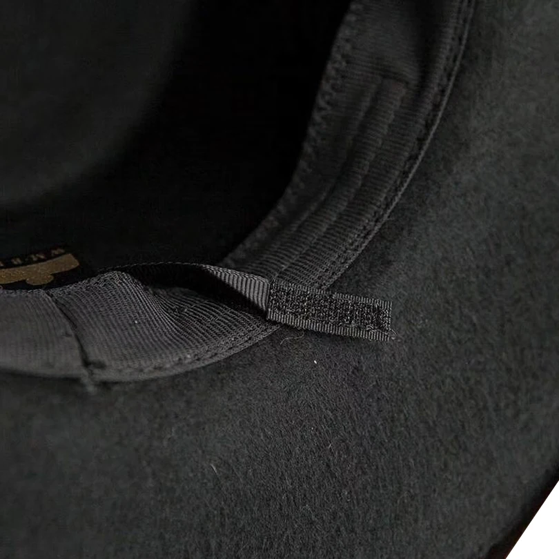 

dropshipping Fashion Brand Women Men Wool Fedora hat Autumn and Winter Flat-Top Hat wide brimmed hat Adult Simple Formal hat