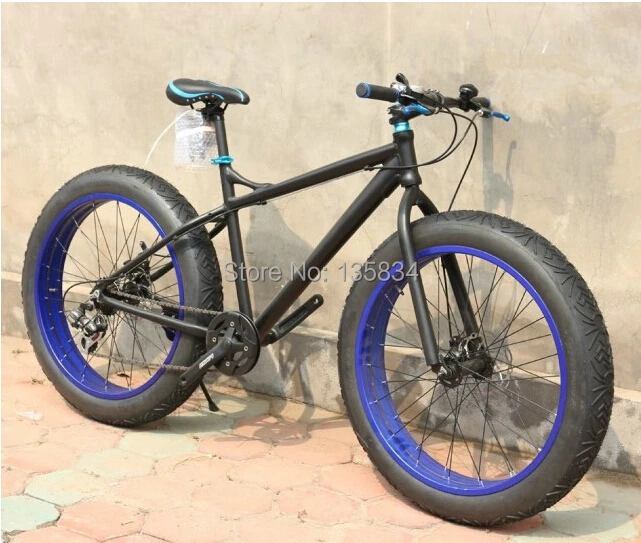 Bicicleta 26x4.0 Супер Широкий Спустило колесо Велосипедов Ciclismo Пляж Cruiser Снег Велосипед