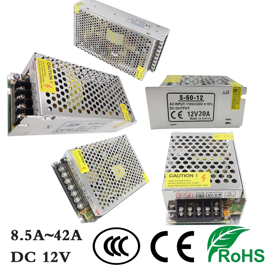 Светодиодный источник питания светодиодные ленты трансформаторы для освещения