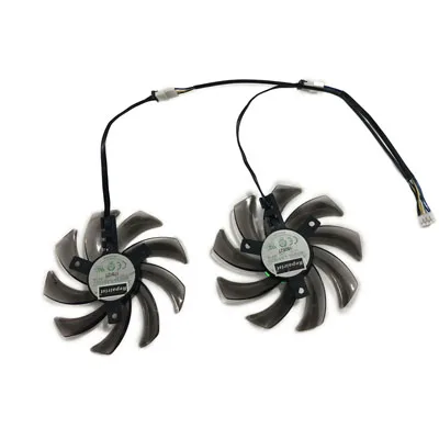 GA91S2U GTX1080 GTX1070Ti GPU карта альтернативный кулер вентилятор для PALIT pny GTX1070Ti GTX 1080 1060 XLR8 игровая двойная Видеокарта охлаждения - Цвет лезвия: GA91S2U