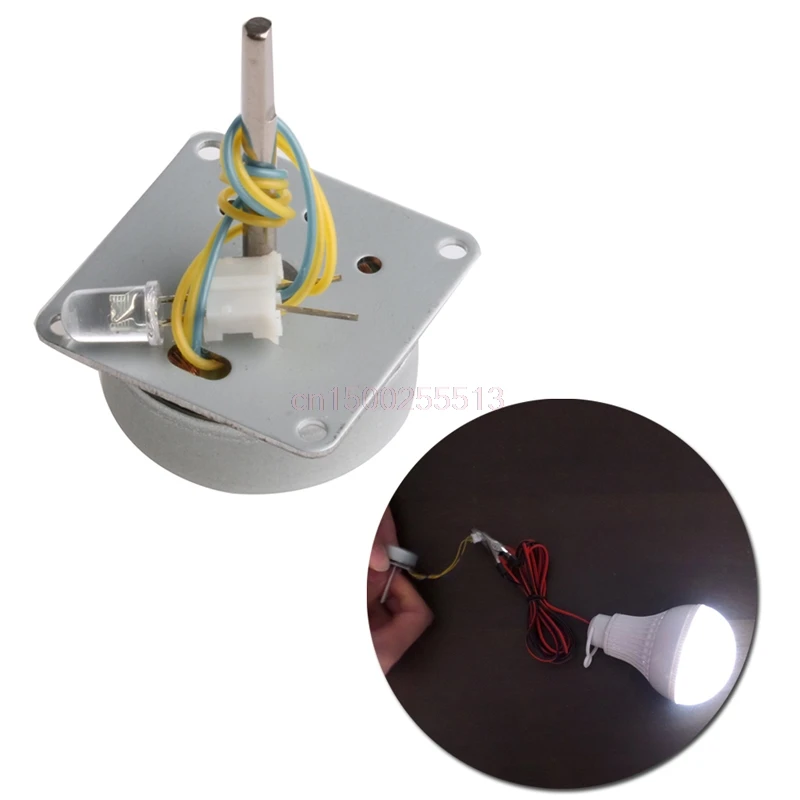 Мини микро ветряные турбины ручной генератор переменного тока 12 В высокое